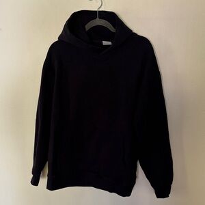 Aritzia Black Hoodie Sweatshirt